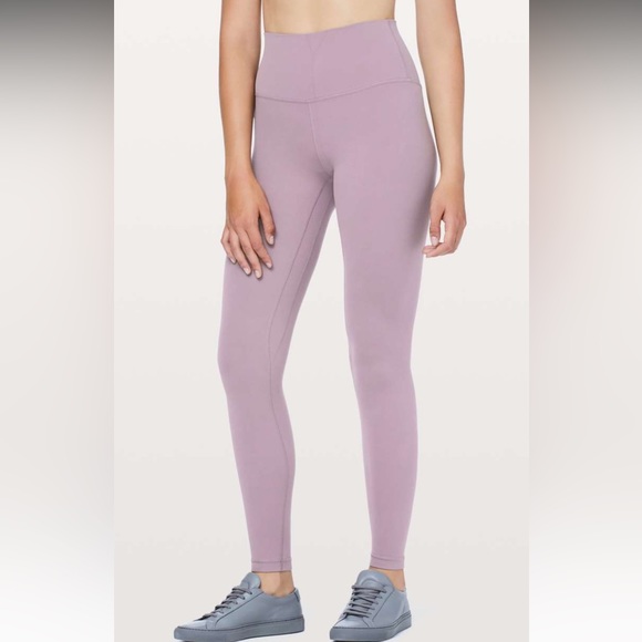 SOLD!! 💔 LULULEMON Align 28" Pant 8 Dusty Mauve RARE Purple High Rise Leggings - Picture 2 of 10